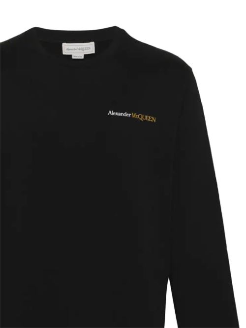 Sweatshirt with embroidery for men Alexander McQueen | 781868QXAAC1000